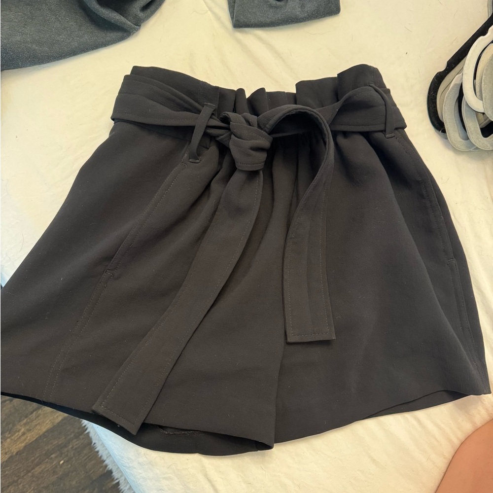 Aritzia High Waist Black Shorts